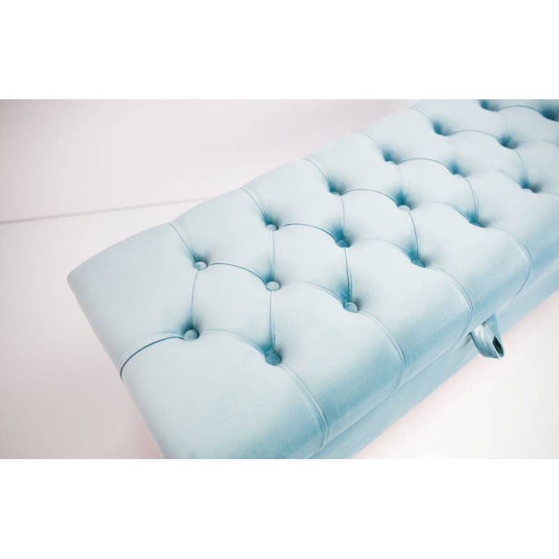 Tufted Storage Bench